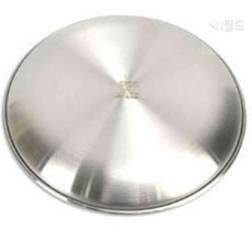 에스월드 샤틴공법 무광 스텐 원형 접시 17호 스테인레스접시