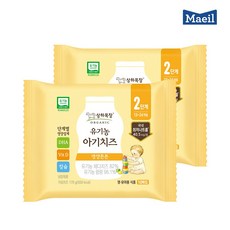 매일 상하목장 STEP2 유기농 영양튼튼 아기치즈 170g 60매, 60개, 17g