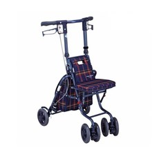海夫島製作所 機械式助行器未滅菌 勝邦福樂智 日本SHIMA_SUNNY WALKER AW-SP 小型散步車(深藍格), 1個