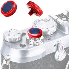 JJC 디럭스 나사식 소프트버튼 SRB-R 블루, 1개, 단품