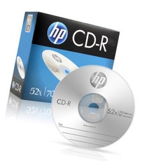 음악레코딩 CDR 52x 700MB 슬림케이스 10장