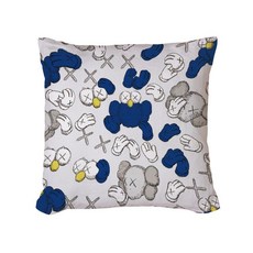 KAWS 카우스 소파 침대 베개 쿠션 등받이 등쿠션 사무실 자동차 허리쿠션, 카우스 65