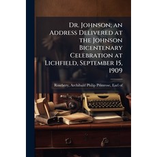 (영문도서)Dr. Johnson; an Address Delivered at the Johnson Bicentenary Celebration at Lich... Paperback, Nabu Press, English, 9781178342710