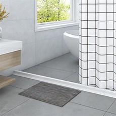 모아프라임 T자 실리콘 물막이대 투명 주방물막이