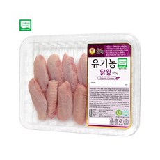 자연방목 유기농 닭윙 냉동 닭날개살 손질닭고기, 1개
