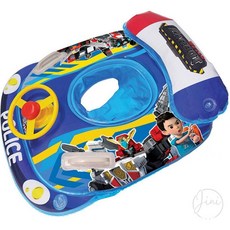 JINI 헬로카봇 경찰차 보행기튜브 베이비튜브