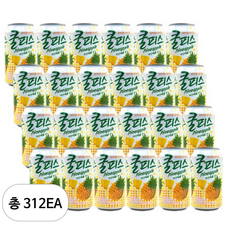 동원 쿨피스 파인애플, 350ml, 312개