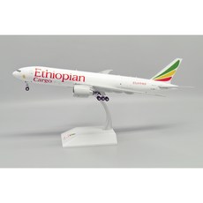 JC Wings 衣索比亞航空 Ethiopian Cargo B777-200F ET-AWE 可開艙門 1:200 飛機模型, 1個