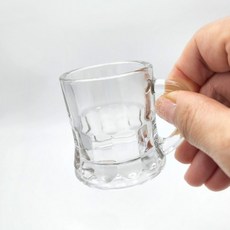 남박사 손잡이소주잔 미니비어 소주컵 30ml, 1개