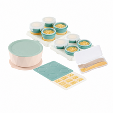 2angels 熱銷5件組寶寶副食品儲存套裝 含湯匙 多尺寸儲存碗 (15ml/60ml/120ml), 組合, 1個, 1L, 湯匙(翠玉烏龍+拿鐵)+碗(綠)+15+60+120