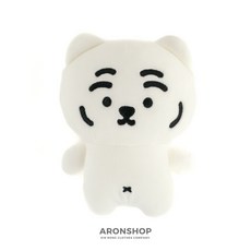ARONSHOP MUZIK TIGER 毛絨玩偶, 白胖虎款-小玩偶