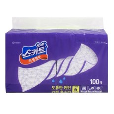 스카트 다용도 위생행주 100매입, 1세트