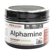 PESCIENCE 能量粉 覆盆子檸檬口味, 244g, 1罐