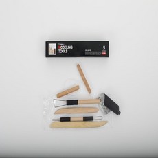 신한 입시용 조소 용구 5본 세트 미술 미대 찰흙 점토 작업 도구