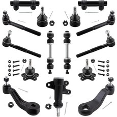 BOXI 15pc 전면 서스펜션 키트 볼 조인트 타이로드 스윙 바 피트만 들러 암 쉐보레용 GMC C1500 C2500 유콘 1993-1999 RWD K6292 K6445