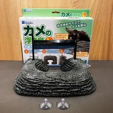 SUISAKU 水作 烏龜浮島 M L 兩棲 攀爬 造景 浮台 爬台, 1個