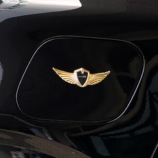 DC 스포티지 익스테리어 날개 레터링 튜닝 엠블럼 호환 몰딩, 실버(1p)