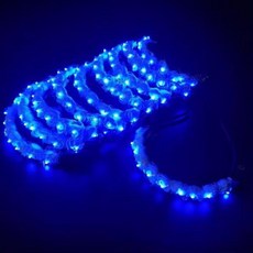 5-20pcs Led 공주 여자 여자 글로우 라이트 머리띠 신부 꽃 화환 크라운 파티 선물 생일 축제 웨딩 카니발, 02 5pcs, 01 Blue