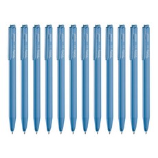 모나미 트리피스 볼펜 0.5mm, 블루, 12개