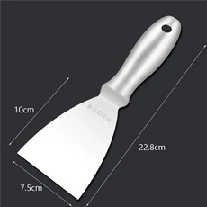 퍼티 나이프 스크레이퍼 삽 벽 통합 몰딩 석고 수공구, [08] thicken 3 inch, 1개