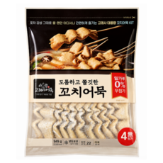 [고래사]캠핑필수템 밀가루없는 어묵 꼬치 냉동 대용량 (꼬치22개임), 1개, 949g