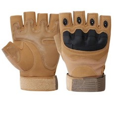 전술 슈팅 장갑 디자인 사냥 보호 스포츠 피트니스 터치, 소프트쉘 반손가락 샌드