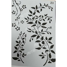 型染版ST-B50-0051，蝶古巴特DIY簍空模板，塗鴉繪畫模版，精美蝴蝶圖案，輕鬆上手，創意無限，適用於各種表面，為作品增添精緻細節。, 1個, B50-0051