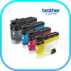 Brother LC456 原廠四色墨水匣, 1個, LC456標準量,黑色, 黑色