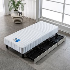 100%국내생산 3서랍+수납매트리스 900mm 공간활용 인테리어 미니싱글 MS 에어온슬립, 220mm