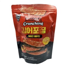해초비 김어포칩 불닭맛 150g 1봉 어포스낵 안주 김스낵, 1개