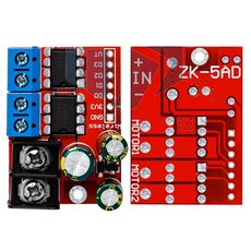 양방향 5A DC 모터 드라이브 모듈 PWM 속도제어 ZK-5AD
