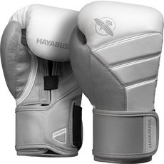 HAYABUSA 拳擊手套 MMA 泰拳 GSP款式, 16oz, 1個, 白灰色