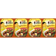 샘표 우리엄마 쇠고기장조림 110g 캠핑반찬, 4개