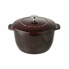 스타우브 인덕션 패밀리 라이스 꼬꼬떼 냄비, 20cm, 석류레드, 1개