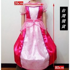 瘋狂派對 萬聖節公主服裝 聖誕節兒童變裝服 桃公主 台灣製造