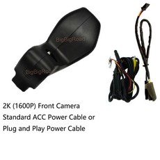 인피니티 차량용 플러그 앤 플레이 와이파이 비디오 레코더 대시캠 카메라, 3. 2K 1 Camera-Black, A. No TF Card