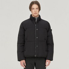 링스 남성 집업스냅 헤비 덕다운 점퍼 L11B4JD214_BK 2745602