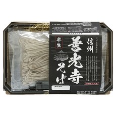 渡邊製麵 新酒 善光寺蕎麥麵 半生麵 附沾麵醬, 260g