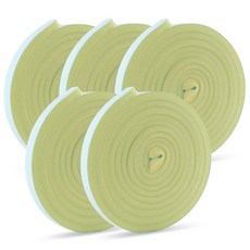 ADDLIFE 記憶棉門窗密封條 4m, 5個