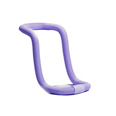 salimm 다용도 휴대용 홈트레이닝 무소음 뱃살 다이어트 훌라후프, 1개, 퍼플, 1.3kg
