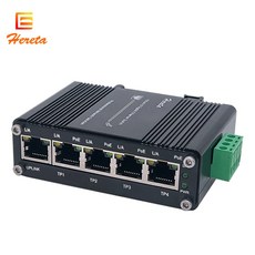 산업용 포트 기가비트 볼텍 제어 40176 포트 전원 발전/RV EL 파이버, 5구 PoE 스위치