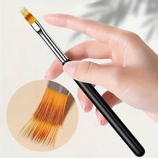 이지 그라데이션 네일브러시 (블랙 핑크 화이트 무작위) 1개, 브러쉬(블랙,핑크,화이트)무작위