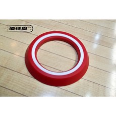 滾球堂 便攜式旋轉球座 兒童戶外玩具 趣味滾球遊戲 安全材質, 紅, 1個