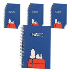 피너츠 스누피 좌철 수첩, 랜덤 발송, 50개