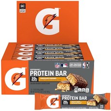 게토레이 유청 단백질 리커버 바 초콜릿 칩 2.8온스(12팩), Chocolate Caramel, 2.8 Ounce (Pack of 12)