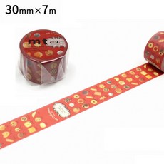 mt 2016 ex系列 燒菓子 紙膠帶 30mm x 7m, 1個