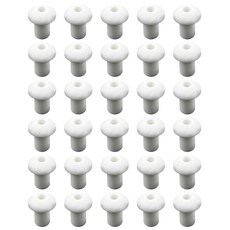 알코올용 세라믹 램프 심지 홀더 30개 팩 도자기 심지 스탠드 캡