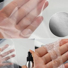 헤세드 필름형 자수용 수용성심지 자수심지 물에녹는심지-커팅형, 3개