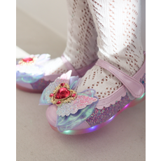 FROMBEBE 앙쥬 하트 날개 리본 LED 여아용 구두