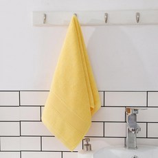 두꺼운 자수 수건 핸드 타올 물기제거 욕실 단체수건, 1개, 그레이